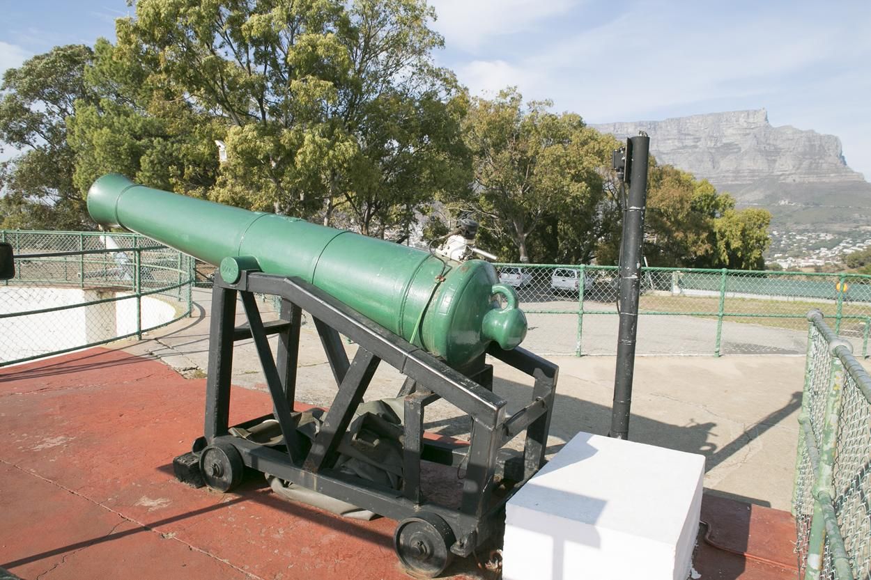 Noon Gun on Signal Hill Cape Town, South Africa