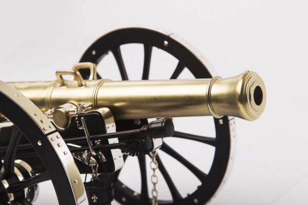 12 Pounder Gribeauval Miniature Scale Model Cannon